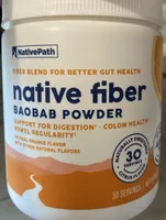 native fiber BAOBAB POWDER