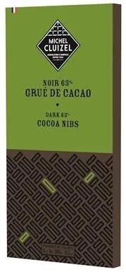 Chocolat noir 63% au Grué de cacao