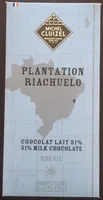 Chocolat au lait 51% plantation Riachuelo