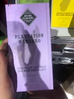 Tablette Plantation Mangaro Chocolat Lait