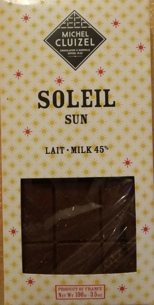 Chocolat Soleil - lait 45%