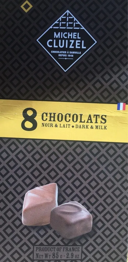 8 chocolats noir & lait