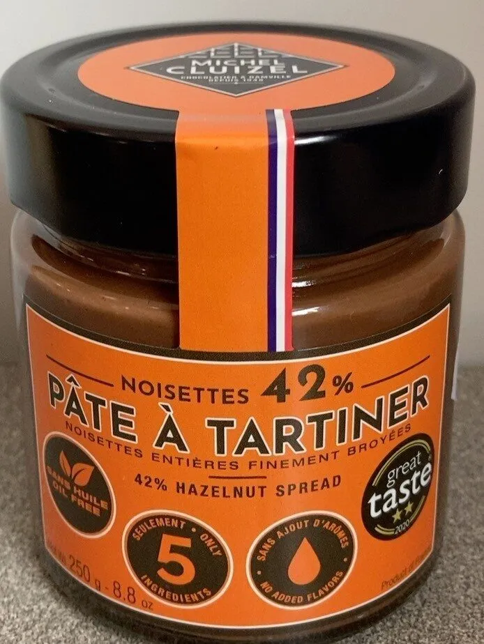 Pâte à tartiner noisettes