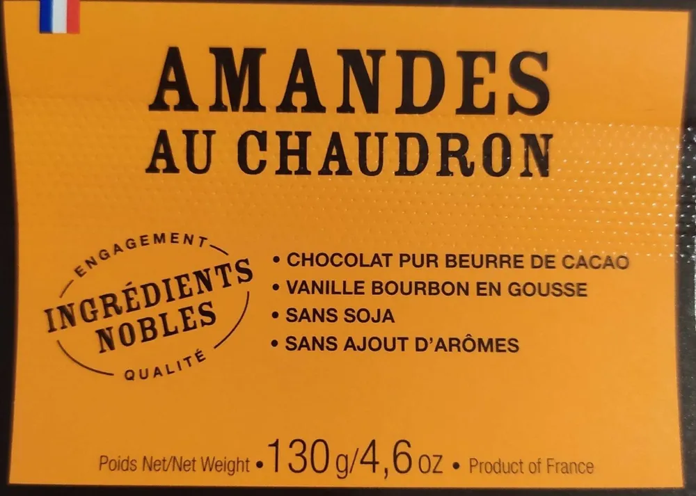 Amandes au chaudron