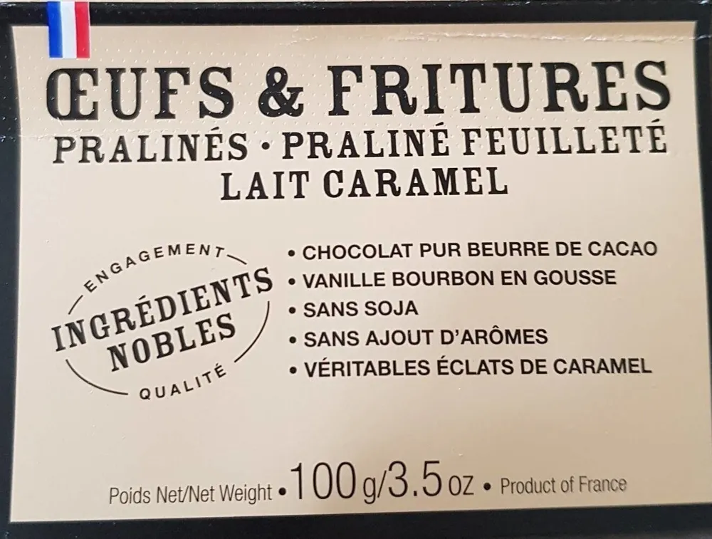 Œufs et fritures