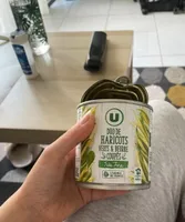 Duo de haricots verts et beurre coupés