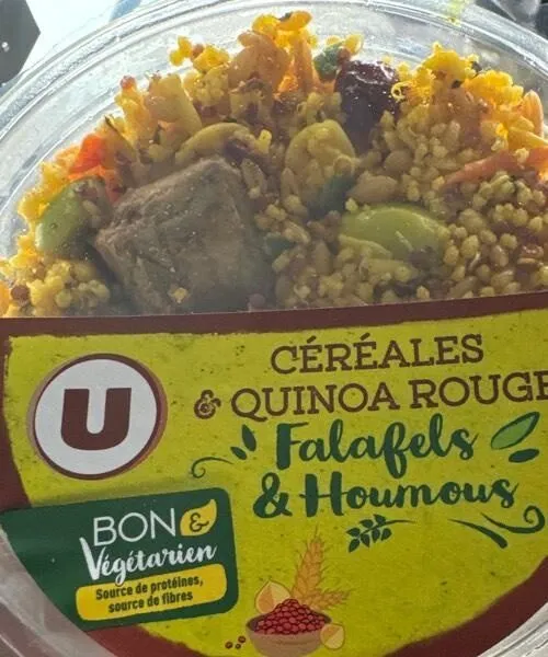 Céréales et quinoa rouge