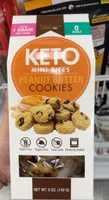 Keto mini bites peanut butter cookies