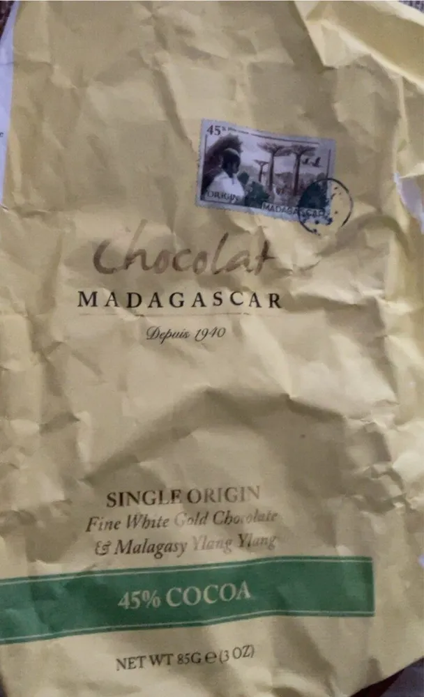 Chocolat Madagascar Ylang Ylang
