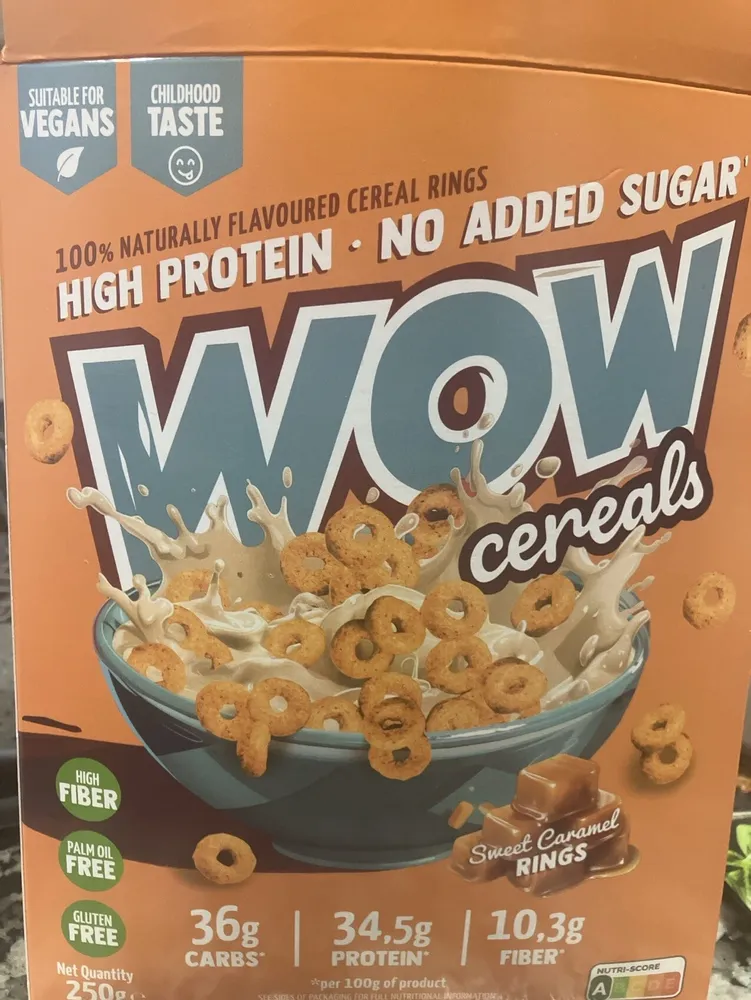 Wow Cereals Salted caramel rings