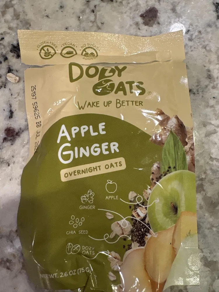 Apple Ginger Overnight Oats