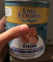 Thon en morceaux a l'huile de tournesol