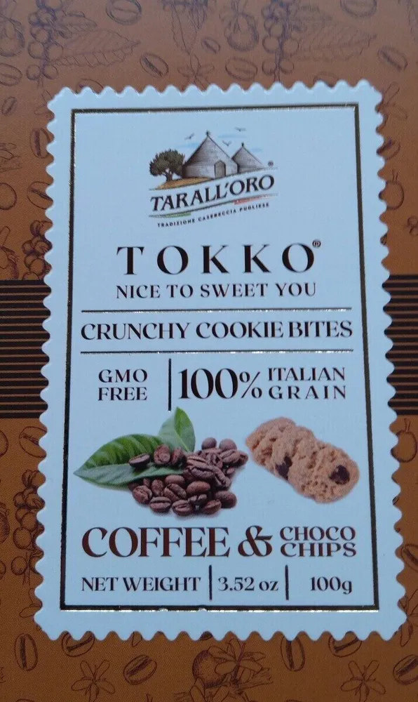 Tokko crunchy cookie bites