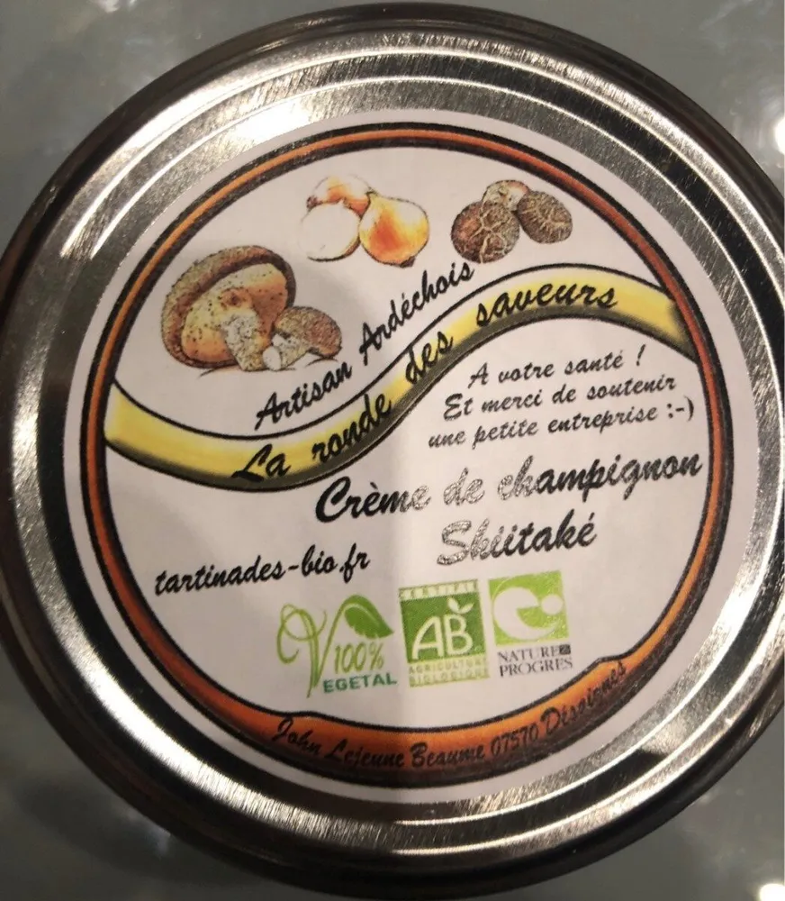 Crème de champignon Shiitaké
