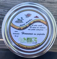 Houmous au paprika
