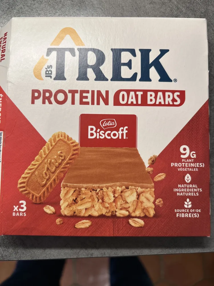 Protein Oat Bars Lotus Biscoff