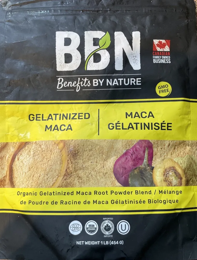 Gelatinized Maca
