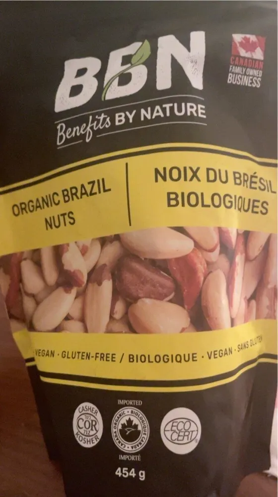 Organic brazil nuts