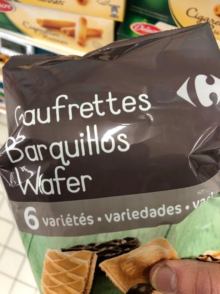 Gaufrettes barquillos wafer