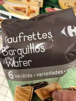 Gaufrettes barquillos wafer
