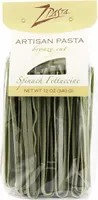 Zpasta spinach fettuccine bronze cut artisan pasta