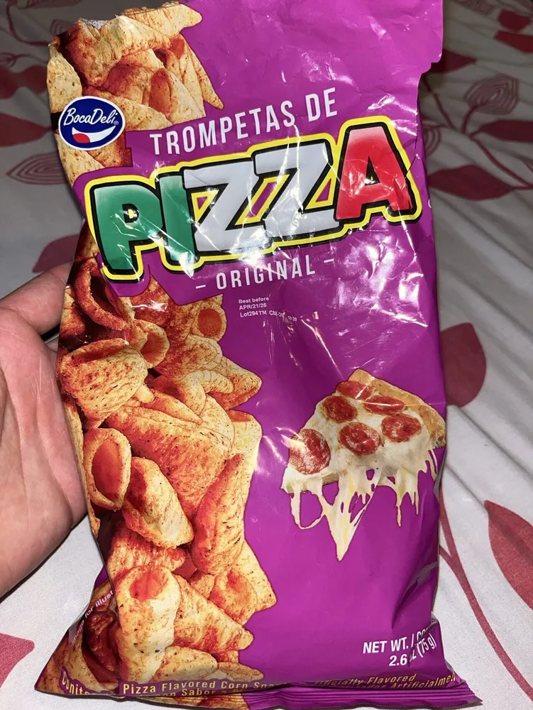Trompetas de pizza