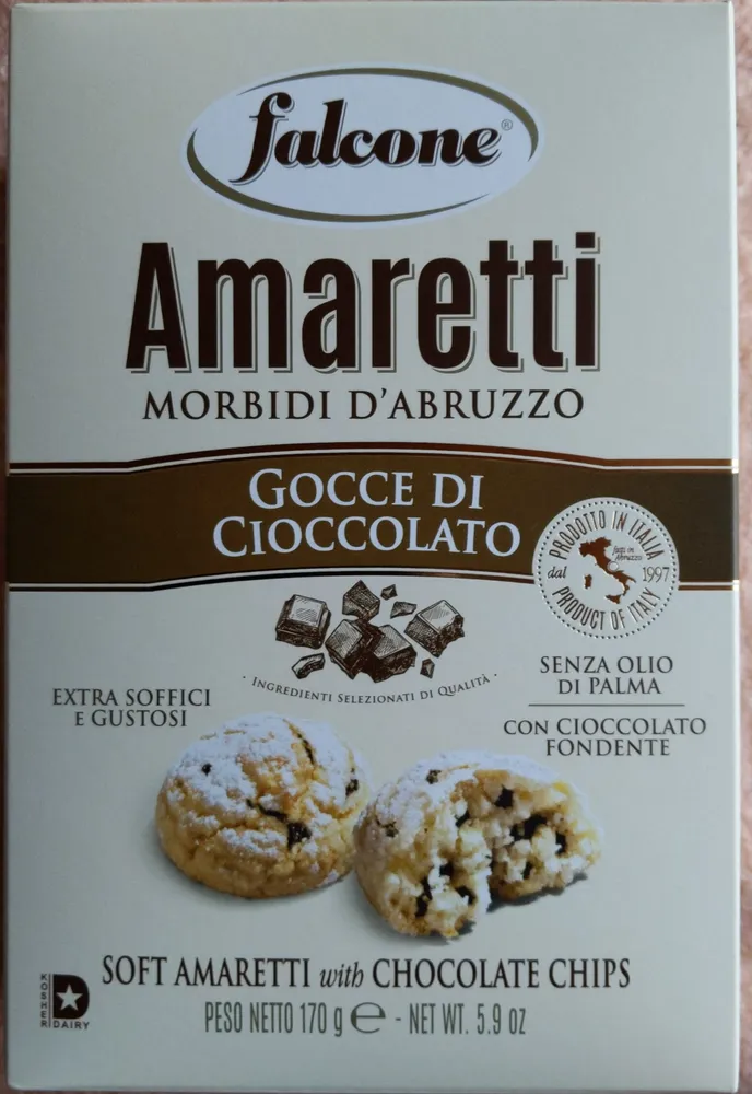 Amaretti morbidi Gocce di cioccolato
