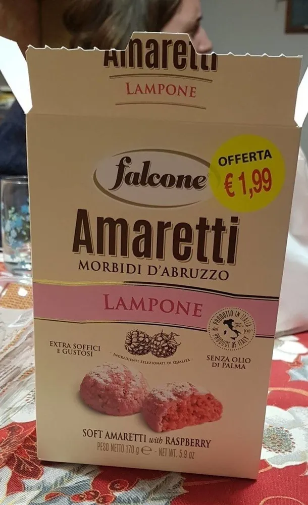 Amaretti morbidi d'Abruzzo Lampone