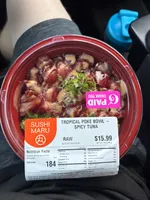 Tropical Poke Bowl - Spicy Tuna & Salmon