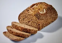 Organic rustic multigrain bread