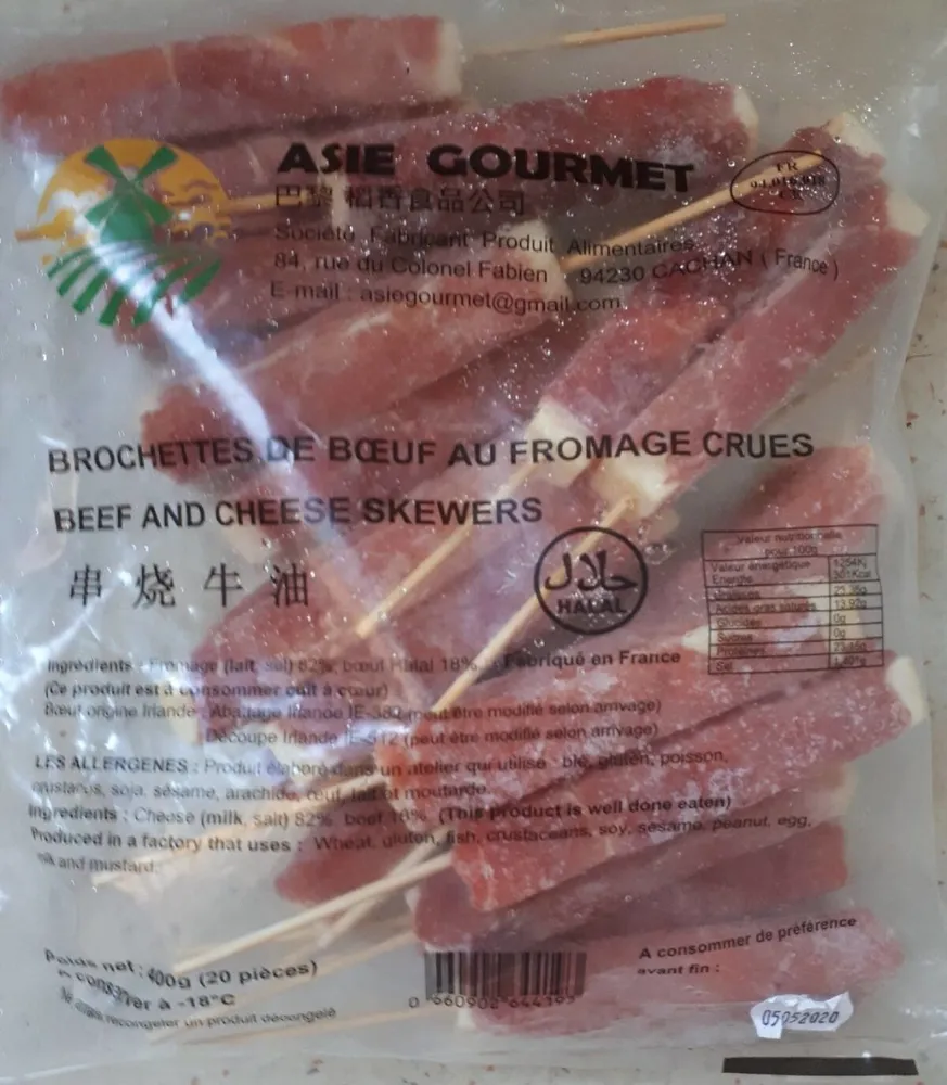 Boeuf au Fromage (halal)