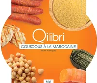 Couscous a la marocaine poulet et merguez