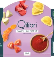 Ravioli au bœuf sauce tomate