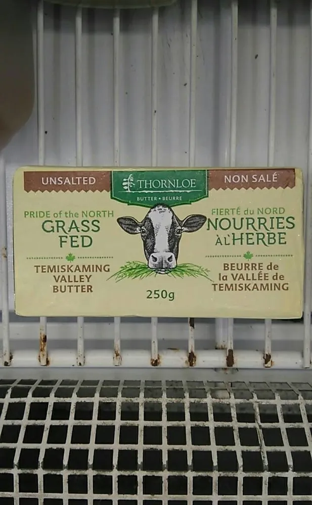 Beurre non salé