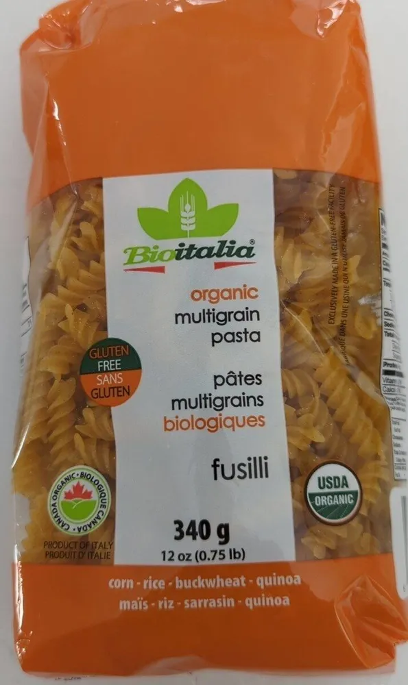 Pâtes multigrains biologiques Fusilli