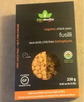 Fusilli de pois chiches biologiques