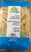 Organic durum wheat semolia pasta