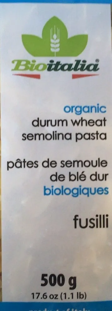 Pâtes de semoule de blé dur
