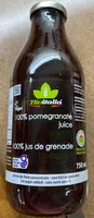 100% pomegranate juice