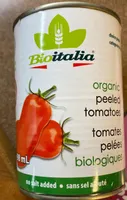 Sans sel, Tomates pelées biologiques