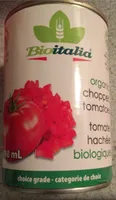 Tomates hachées biologiques