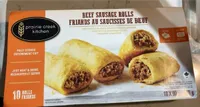 BEEF SAUSAGE ROLLS