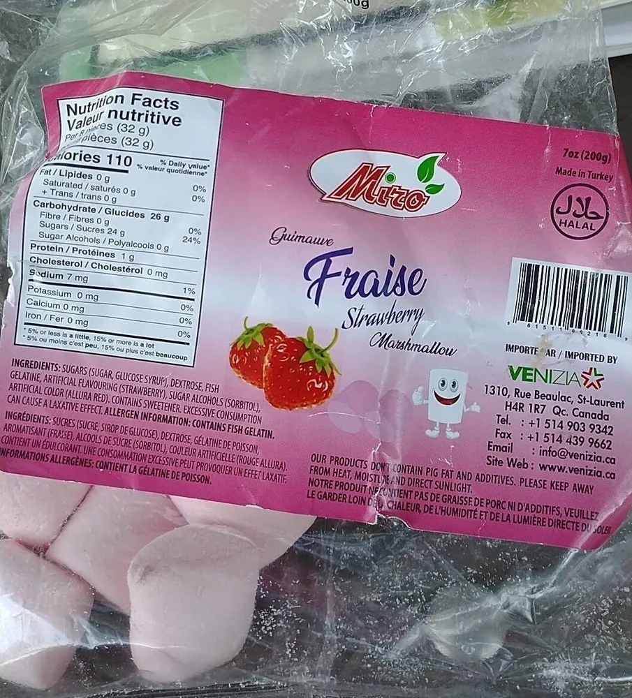Guimauve Fraise Strawberry Marshmallow