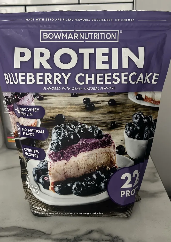 Protein Blueberry Cheesecake