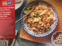 Thai Style Chicken Peanut Curry