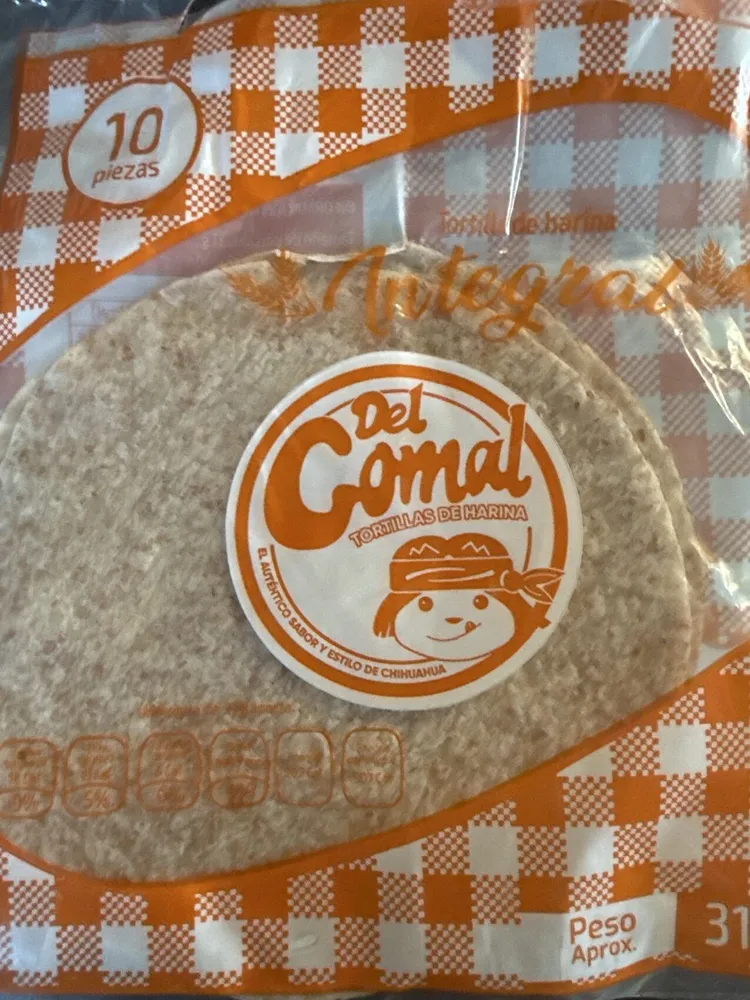 Tortillas De Harina- Integral