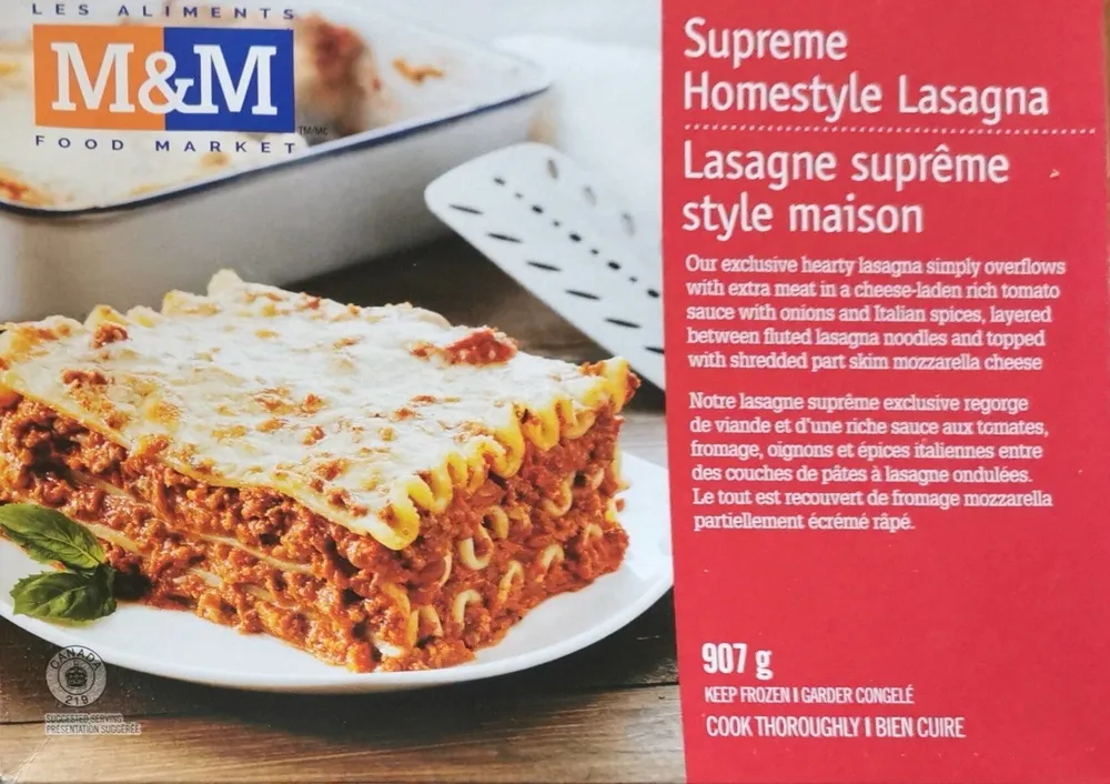 Lasagne suprême style maison