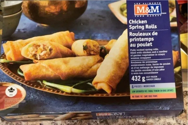 Chicken Spring Rolls