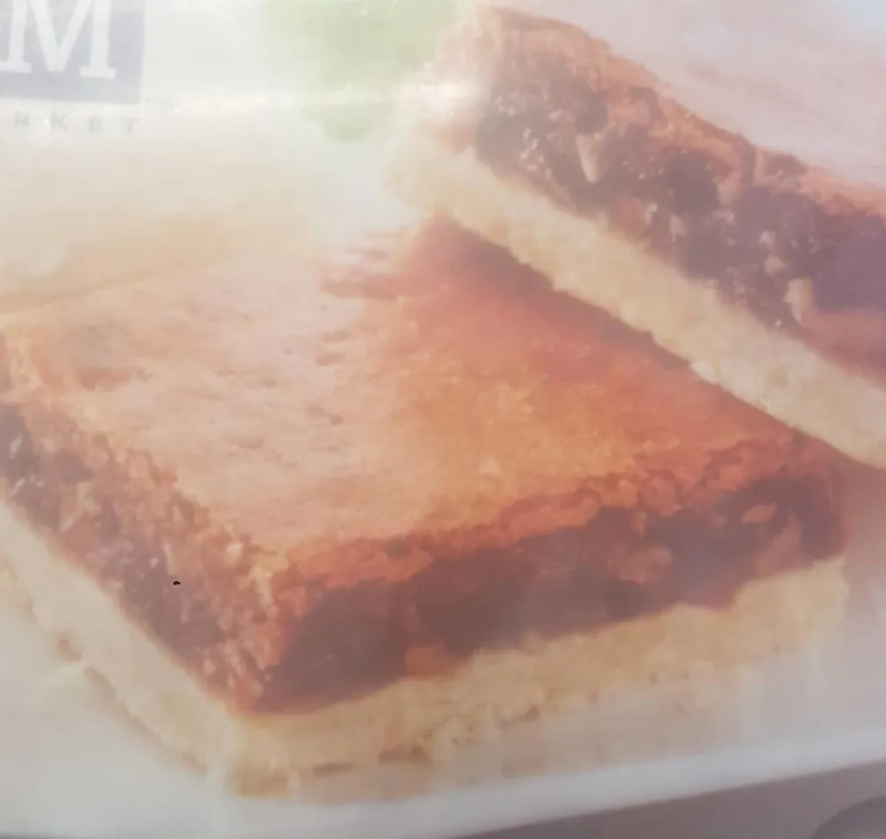 Buttertart bars