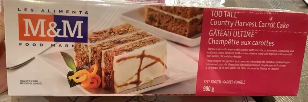 Gâteau Ultime champêtre aux carottes